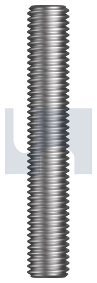 HOBSON UN8 STUD BOLT PLN ASTM A193 / GRADE B8 CL2 UN8 1-1/8X180MM